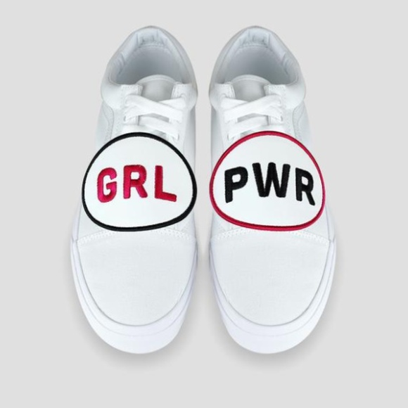 PopPatches Accessories - GIRL POWER Clip-On Shoe Accessory